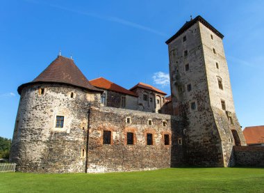 Su kalesi Svihov Çek Cumhuriyeti 'ndeki bir ortaçağ su kalesinin kalıntısı.