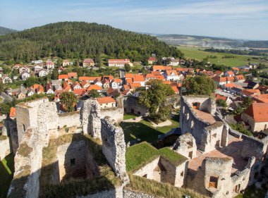 Rabi Kalesi harabesi, Güney Bohemya, Çek Cumhuriyeti
