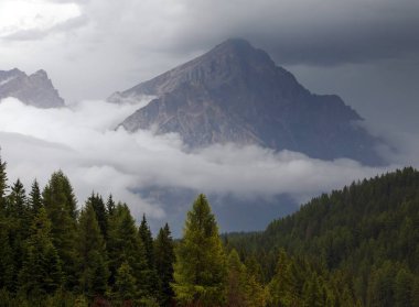 Monte Antelao, Güney Tirol, Dolomites dağlar, İtalya