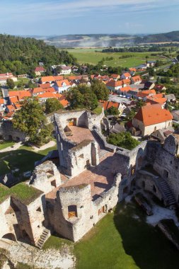 Rabi Kalesi harabesi, Güney Bohemya, Çek Cumhuriyeti