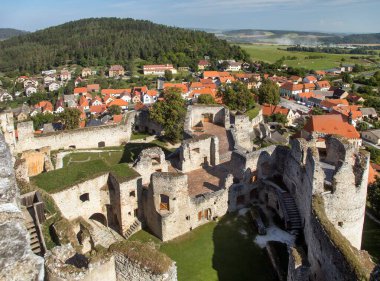 Rabi Kalesi harabesi, Güney Bohemya, Çek Cumhuriyeti