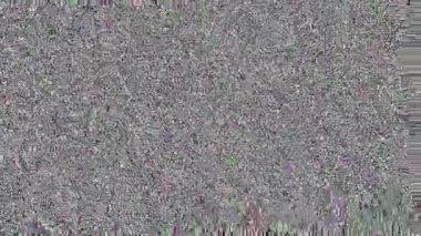 Dijital Gürültü Efekti, Arıza Bozukluğu, Soyut Statik Canlandırma