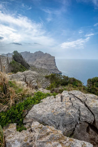 Vista Desde Mirador Colomer Península Formentor Islas Baleares Mallorca España —  Fotos de Stock