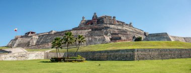 Castillo San Felipe de Barajas, Kolombiya 'nın Karayipler kıyısındaki Kartagena de Indias şehrinin stratejik konumundaki kale..