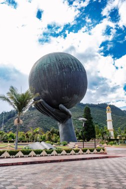 Jaime Duque Park, Kolombiya - 16 Kasım 2023: Bogota, Kolombiya 'daki Tocancipa belediyesinde yer alan Jaime Duque Park, Jaime Duque Park.