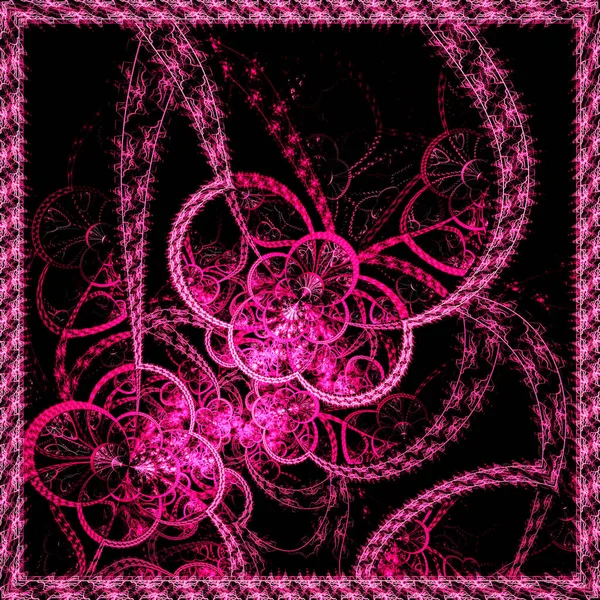 abstract fractal background. Computer generated colorful fractal artwork for creative art,design and entertainment