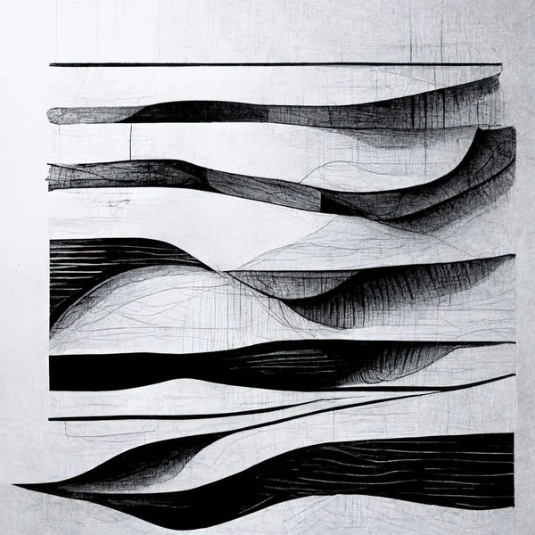 Modern Abstract Background Pattern Waves Geometric Shapes Stock Snímky