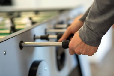 Yakın plan el langırt oyunu