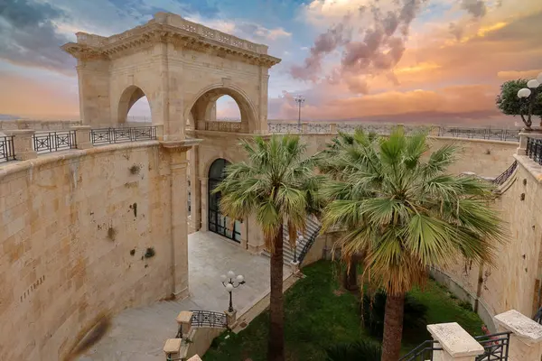 Aziz Remy Kalesi Ünlü Anıt Cagliari Sardini Stok Resim