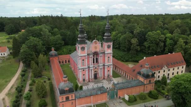 Saint Lipka Polonia Agosto 2023 Warmia Provincia Masuria Santuario Mariano — Vídeo de stock