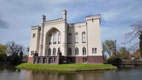 Zamek Korniku Monumentalna Rezydencja Historycznych Rodów Gorka Dzialyńskich — Wideo stockowe