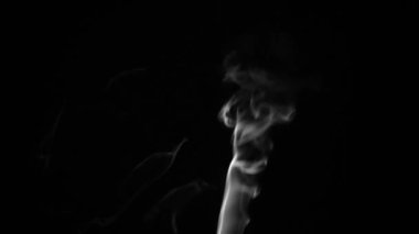 Beyaz doğal buhar ya da duman tüm ekranda yükseliyor, yangın ya da yangın gibi.