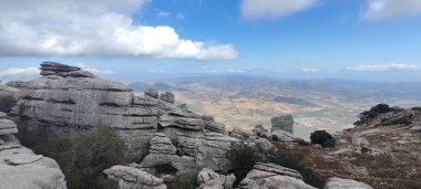 El Torcal de Antequera, Avrupa 'nın en büyük karst manzarası.