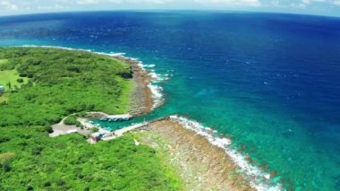 Kenting Ulusal Parkı Sahil Hattı, Tayvan.