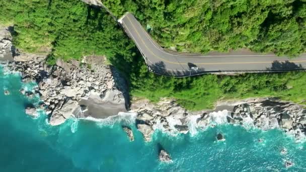 Hualien의 Suhua Highway의 — 비디오