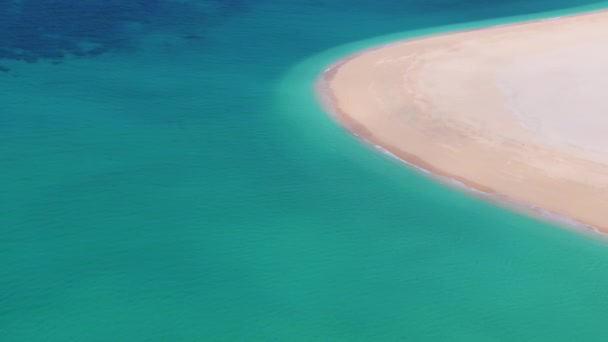 Vista Aérea Hermosa Playa Taiwán — Vídeos de Stock