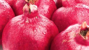 ıslak nar grubu detayı yakın plan