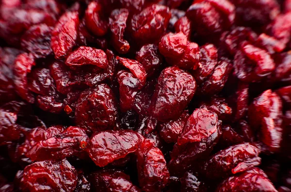 Dried Cranberry Macro Detail Closeup — Stock Photo, Image