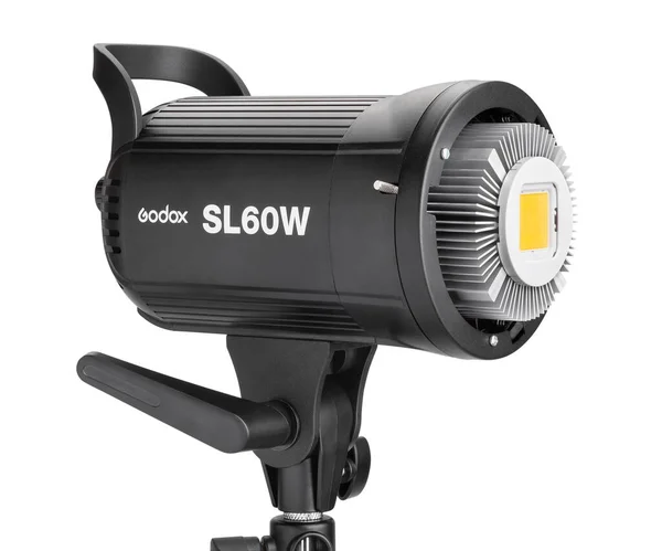 Godox Video Světlo Cesta Izolovaná Bílém — Stock fotografie