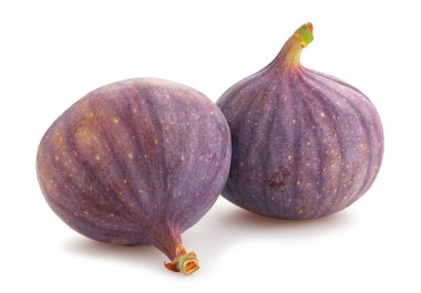 İncir yolu beyazda izole