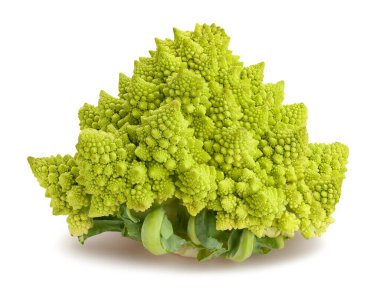 Romanesco yolu beyazda izole edildi