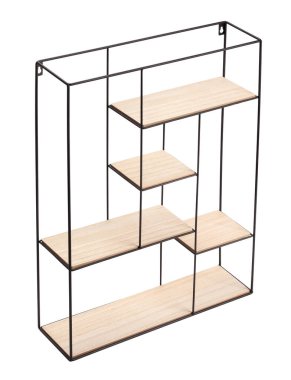 duvar raf yolu beyaz üzerinde izole