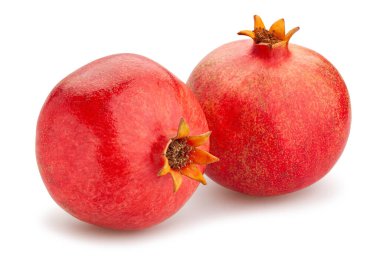 Beyaz üzerinde izole nar yolu