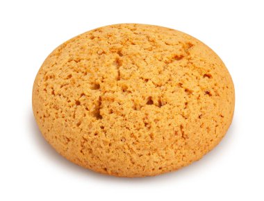 yulaf kurabiyesi yolu beyaz üzerinde izole