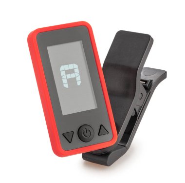 gitar klemp ayarlayıcı yolu beyaz üzerinde izole