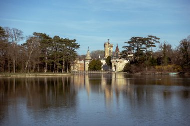 Laxenburg Castle Park view early spring time 2024 march clipart