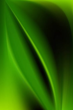 Soyut lüks yeşil ipek dalga. Sıvı çiçek akış formu. Soyut yeşil arkaplan. Parlak eğim akışı. Sıvı boyalı duvar kağıdı. Modern kapak tasarımı. Örtünün soyut yeşil arkaplanı