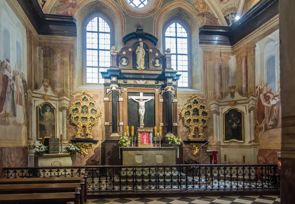 Sfânta Cruce Polonia Octombrie 2022 Fosta Mănăstire Benedictină Acum Oblatele — Fotografie, imagine de stoc