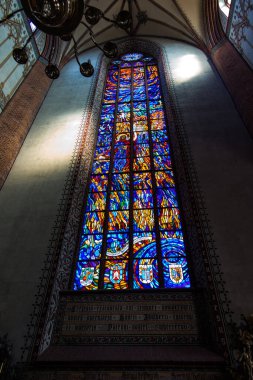 Pelplin, Polonya - 1 Eylül 2016: Abbey Sarnıç'ın iç kısmının bir kısmı, şimdi pelpinie katedrali, Polonya,