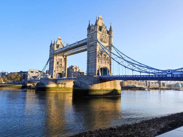 Beautiful Tower Bridge London Blue Sky Background — стоковое фото