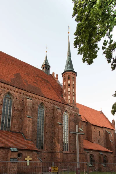 Aus Der Borker Kathedrale Nicolaus Kopernikus Begraben Wurde Polen — Stockfoto