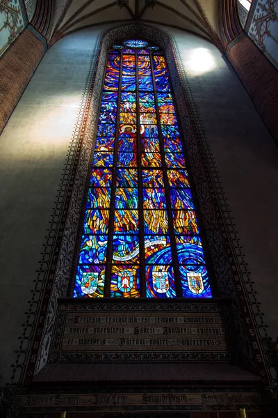 Pelplin Polonia Septiembre 2016 Parte Del Interior Abadía Cisterciense Ahora — Foto de Stock