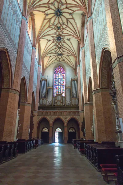 Pelplin Poland September 2016 Historic Interior Cathedral Pelplin Poland — Foto Stock