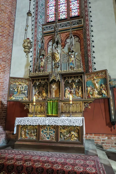 Pelplin Poland September 2016 Historic Interior Cathedral Pelplin Poland — Fotografia de Stock
