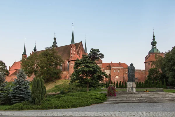 Catedral Frombork Lugar Donde Nicolás Copérnico Fue Enterrado Polonia — Foto de Stock