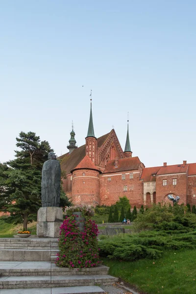 Cattedrale Frombork Luogo Dove Sepolto Nicolao Copernico Polonia — Foto Stock