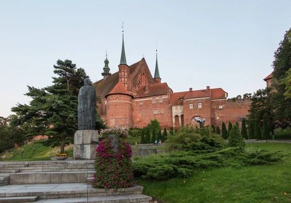 Frombork Kathedraal Plaats Waar Nicolaus Copernicus Werd Begraven Polen — Stockfoto
