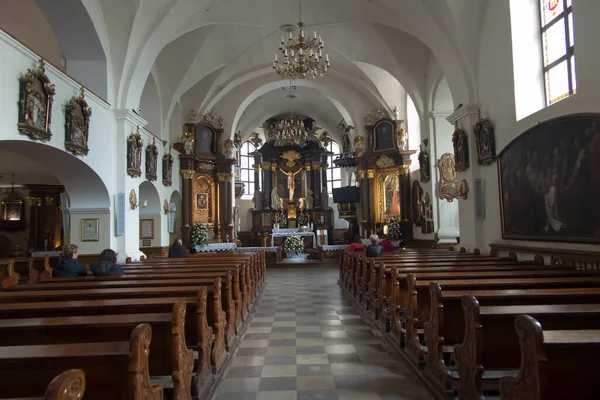Wejcherowo Polonia Mayo 2022 Interior Del Santuario Nuestra Señora Salud — Foto de Stock