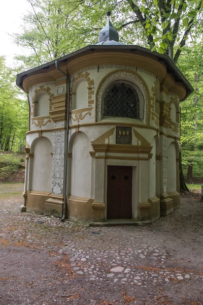 Chapels Calvary Wejherowo Part Marian Passion Sanctuary Wejcherowo Poland Kashubian — Stok fotoğraf