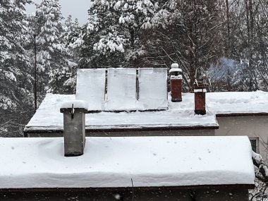 Snow removal from roof solar collectors and photovoltaic panels in a snowy winter?
