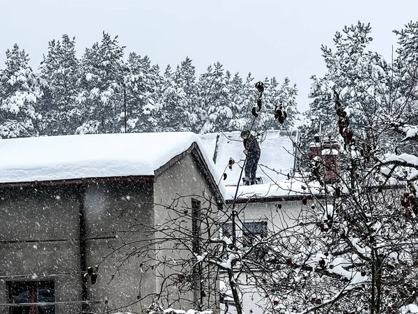 Snow removal from roof solar collectors and photovoltaic panels in a snowy winter?
