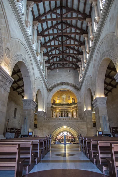 Monte Tabor Israel Enero 2020 Interior Iglesia Transfiguración Monte Tabor — Foto de Stock