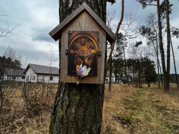 Kalety Pologne Mars 2023 Mystère Rosaire Annonciation Bienheureuse Vierge Marie — Photo
