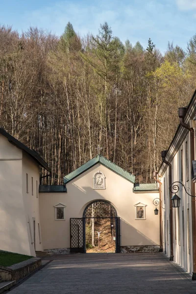 체르나의 카르멜 라이트 수도원 체르나 폴란드 체르나 마을에 체르나 Czerna — 스톡 사진