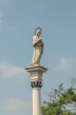 Polonya 'nın ulusal mabedi, Mayıs 2020' de Jasna Gora 'daki Çestova Leydisi Manastırı..