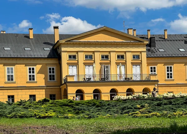 Koszecin Polônia Agosto 2023 Antigo Palácio Que Sede Conjunto Slask — Fotografia de Stock